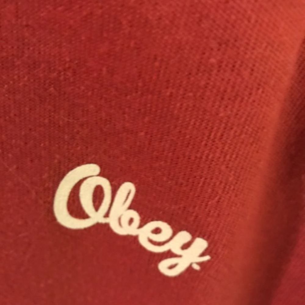 Burnt Orange OBEY Sweater - Picture 2 of 3